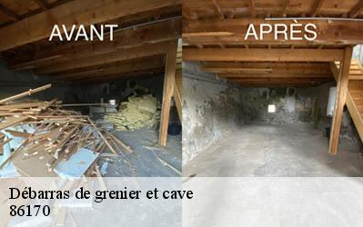 Débarras de grenier et cave  86170