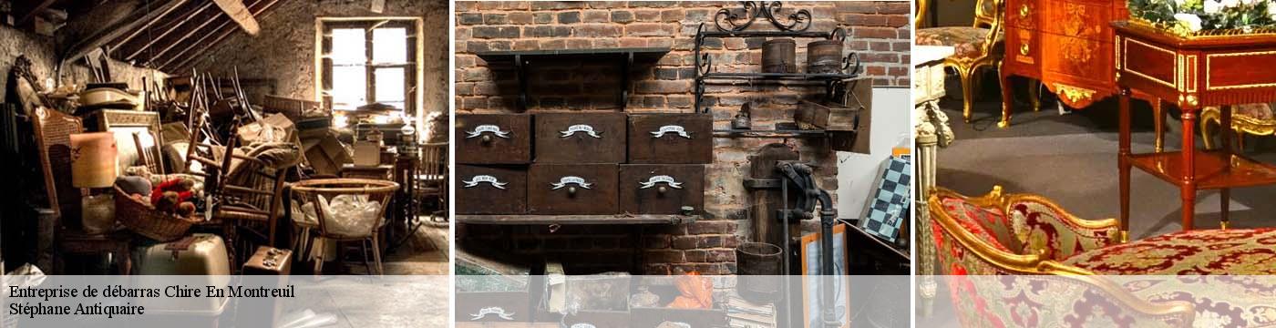 Entreprise de débarras  chire-en-montreuil-86190 Stéphane Antiquaire