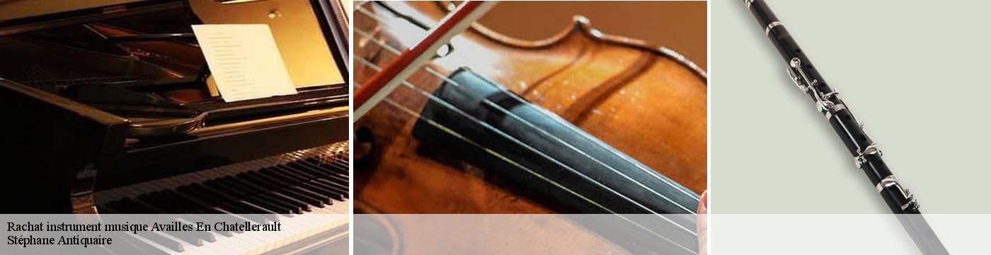 Rachat instrument musique  availles-en-chatellerault-86530 Stéphane Antiquaire