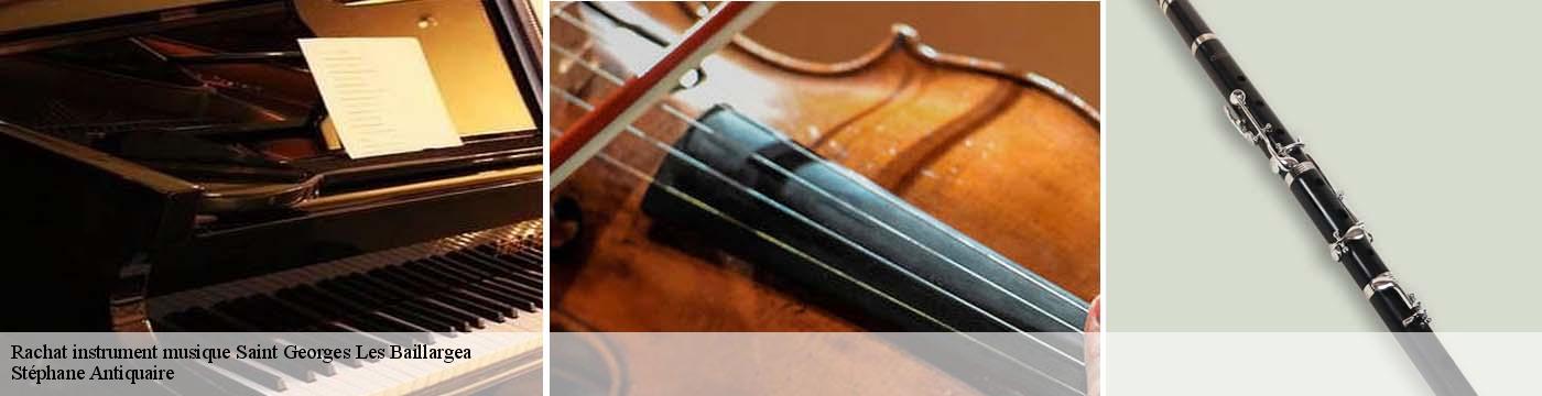 Rachat instrument musique  saint-georges-les-baillargea-86130 Stéphane Antiquaire